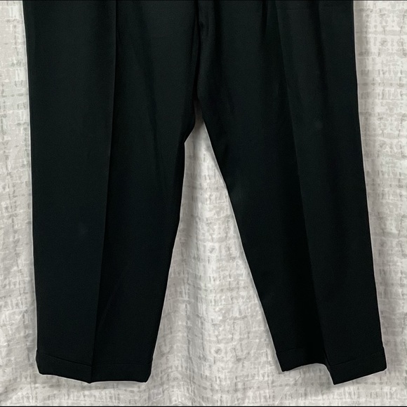 38/30 Perry Ellis Black Dress Pants - Picture 2 of 5